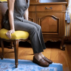 JUDY - Cafe Regina Romero Zapato Mocasin De Piso Para Dama En Piel 10 JUDY - Cafe Regina Romero Zapato Mocasin De Piso Para Dama En Piel -Reginaromero Tienda de ventas 49