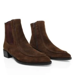 HARRY 40 - ChocolateRegina Romero Zapato Bota Botin Tacon Alto Para Dama En Piel 13 HARRY 40 - ChocolateRegina Romero Zapato Bota Botin Tacon Alto Para Dama En Piel -Reginaromero Tienda de ventas Harry chocolate Regina Romero 4