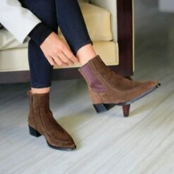 HARRY 40 - ChocolateRegina Romero Zapato Bota Botin Tacon Alto Para Dama En Piel 10 HARRY 40 - ChocolateRegina Romero Zapato Bota Botin Tacon Alto Para Dama En Piel -Reginaromero Tienda de ventas Harry chocolate Regina Romero 6