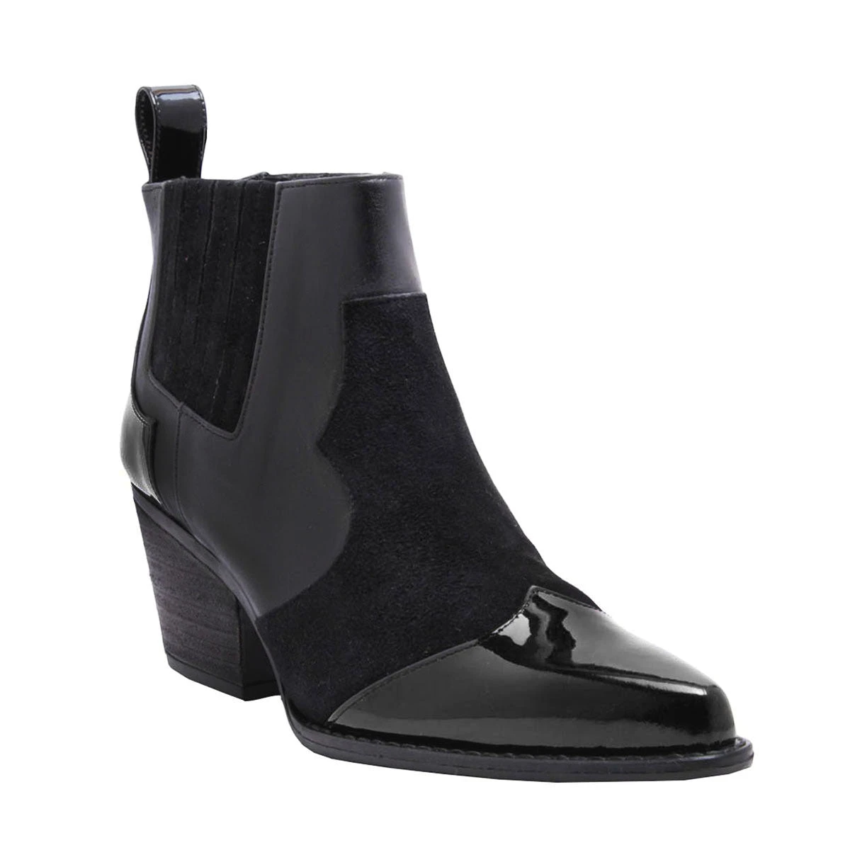 MADDIE 60 - Negro Regina Romero Zapato Bota Botin Tacon Bajo Para Dama En Piel 5 MADDIE 60 - Negro Regina Romero Zapato Bota Botin Tacon Bajo Para Dama En Piel - Imagen 5