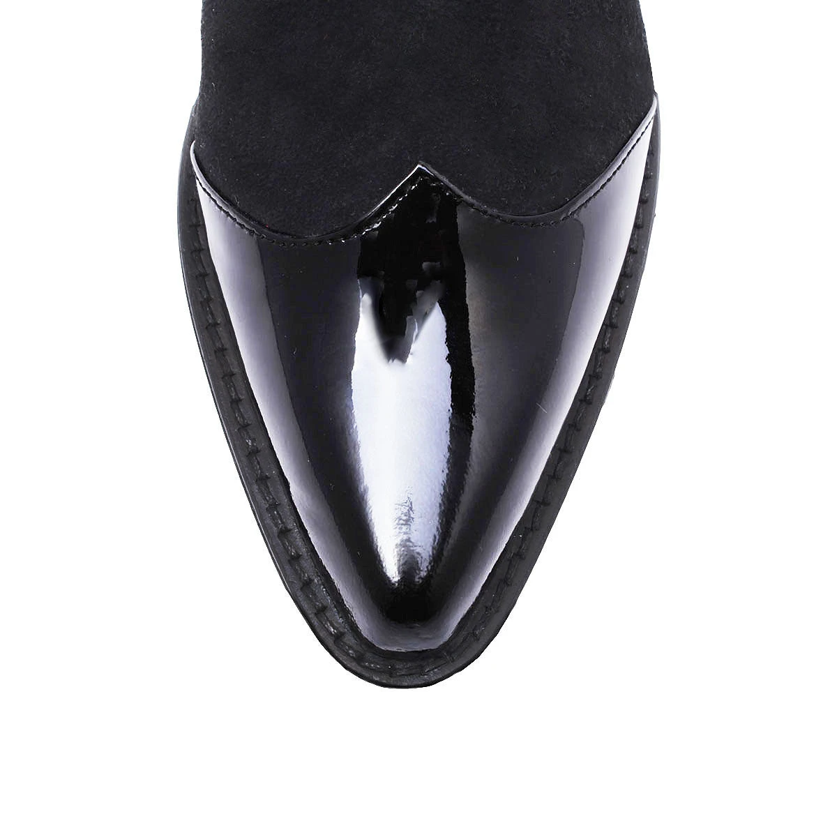 MADDIE 60 - Negro Regina Romero Zapato Bota Botin Tacon Bajo Para Dama En Piel 9 MADDIE 60 - Negro Regina Romero Zapato Bota Botin Tacon Bajo Para Dama En Piel - Imagen 9