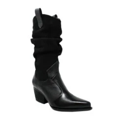 MADELEINE 60 - Negro Regina Romero Zapato Bota Botin Tacon Bajo Para Dama En Piel 16 MADELEINE 60 - Negro Regina Romero Zapato Bota Botin Tacon Bajo Para Dama En Piel -Reginaromero Tienda de ventas Regina Romero Botin Madeleine Piel Ante Negro 2