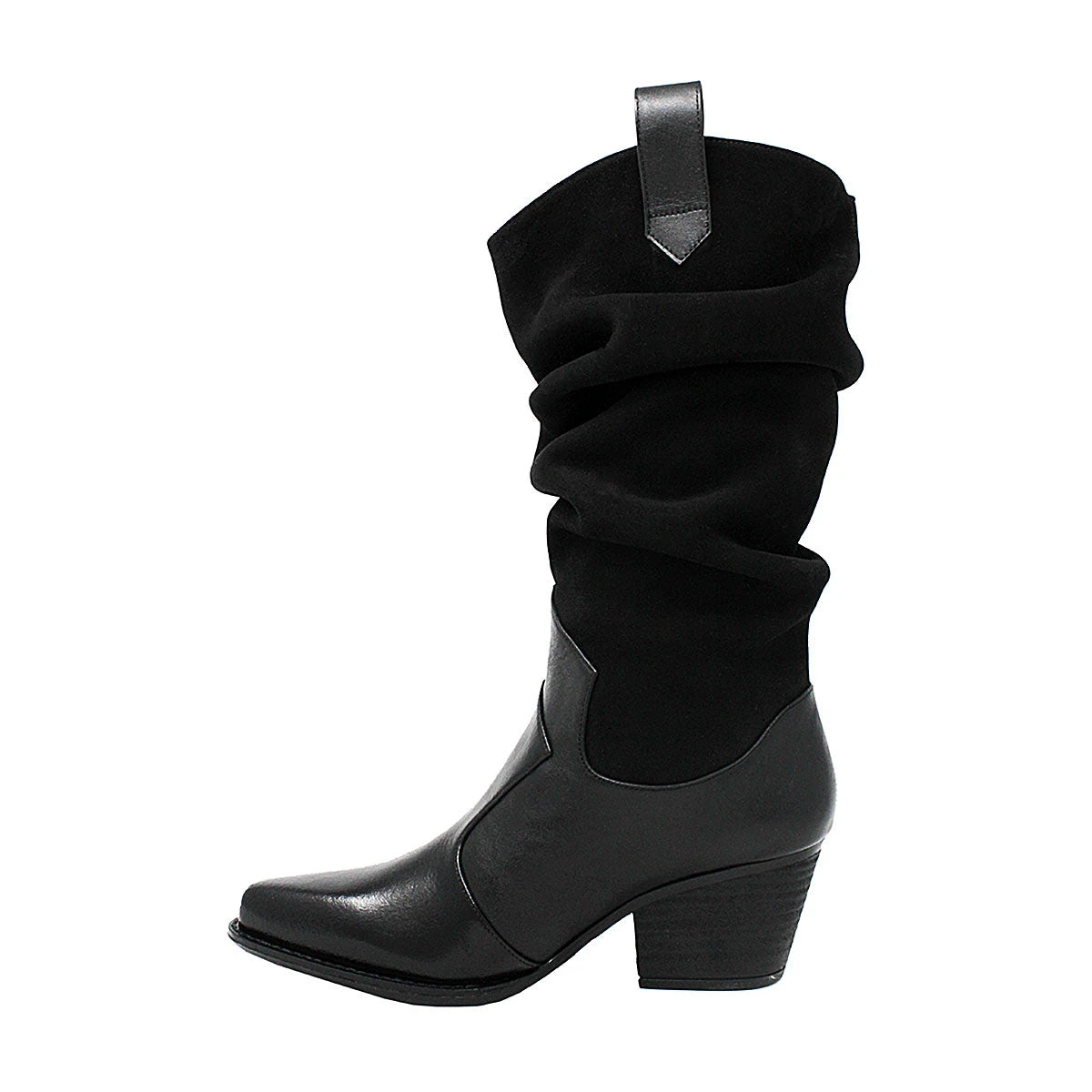 MADELEINE 60 - Negro Regina Romero Zapato Bota Botin Tacon Bajo Para Dama En Piel 8 MADELEINE 60 - Negro Regina Romero Zapato Bota Botin Tacon Bajo Para Dama En Piel - Imagen 8