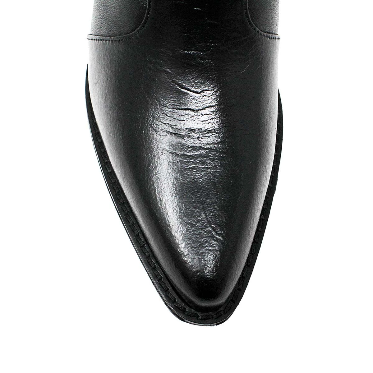 MADELEINE 60 - Negro Regina Romero Zapato Bota Botin Tacon Bajo Para Dama En Piel 9 MADELEINE 60 - Negro Regina Romero Zapato Bota Botin Tacon Bajo Para Dama En Piel - Imagen 9