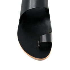 AMAYA - Negro Regina Romero Resort Zapato Sandalia De Piso Para Dama En Piel -Reginaromero Tienda de ventas Regina Romero Resort Sandalia Amaya Piel Negro 4 47e2f8ce 0f9d 45fa bd77 2942d4ae34a3