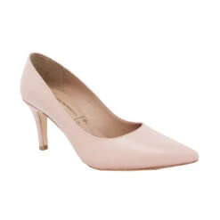 REGINA PUMP 75 - Rosa Antiguo Regina Romero Zapato Zapatilla Tacon Alto Para Dama En Piel -Reginaromero Tienda de ventas Regina Romero Zapatilla Regina 75 Piel Beige 2 41b087e3 7f77 43d8 a479 e31993f34763