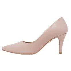 REGINA PUMP 75 - Rosa Antiguo Regina Romero Zapato Zapatilla Tacon Alto Para Dama En Piel -Reginaromero Tienda de ventas Regina Romero Zapatilla Regina 75 Piel Beige 3 f51f0b58 7051 4a8b a7b8 9ba2b602c8f9
