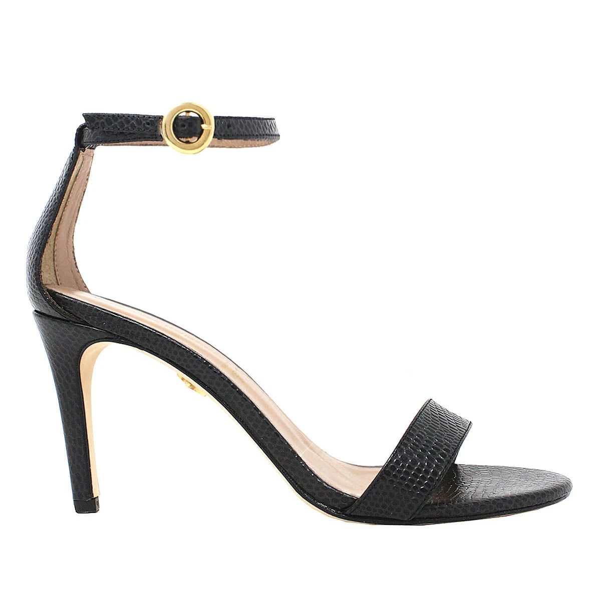 CLAUDINE 85 - Negro Regina Romero Zapato Sandalia Zapatilla Tacon Alto Para Dama En Piel 1 CLAUDINE 85 - Negro Regina Romero Zapato Sandalia Zapatilla Tacon Alto Para Dama En Piel