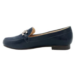 CARINA - Marino Regina Romero Zapato Mocasin De Piso Para Dama En Piel -Reginaromero Tienda de ventas Regina Romero Zapato Mocasin Carina Piel Ante Marino 3 6b426955 f9db 4e31 a484 36ba69ee36d6