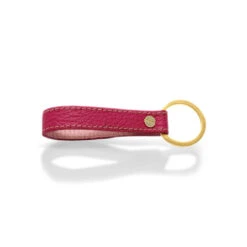 LLAVERO - Fucsia Regina Romero Accesorio Llavero Para Dama En Piel -Reginaromero Tienda de ventas Regina Romero Llavero fucsia piel 3