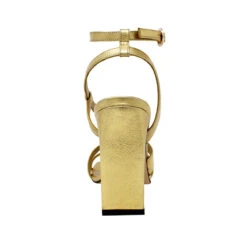 PIA 100 - Oro Regina Romero Zapato Sandalia Zapatilla Tacon Alto Para Dama En Piel -Reginaromero Tienda de ventas Regina Romero Zapatilla Sandalia Pia Piel Oro 5 206d7185 11f7 40d4 a3b4 375b357ae495