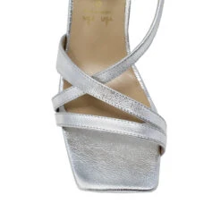 PIA 100 - Plata Regina Romero Zapato Sandalia Zapatilla Tacon Alto Para Dama En Piel -Reginaromero Tienda de ventas Regina Romero Zapatilla Sandalia Pia Piel Plata 4 cb2f760e 44fc 419a b421 162e8dbde338