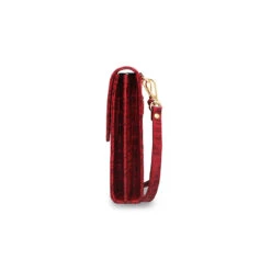 AMARA - Rojo Regina Romero Accesorio Porta Celulares Para Dama En Piel -Reginaromero Tienda de ventas Regina Romero accesorios porta celular Amara croco rojo piel 2025 3