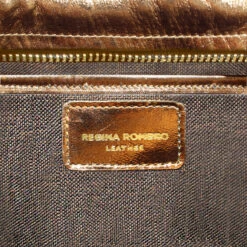 COLETTE - Bronce Regina Romero Accesorio Bolso Para Dama En Piel -Reginaromero Tienda de ventas Regina Romero bolso Collete oro viejo 2 piel 10