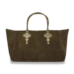 EVA - Verde Olivo Regina Romero Accesorio Bolso Para Dama En Piel -Reginaromero Tienda de ventas Regina Romero bolso tote bag Eva ante army 1
