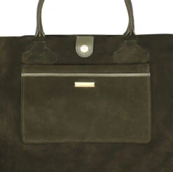 EVA - Verde Olivo Regina Romero Accesorio Bolso Para Dama En Piel -Reginaromero Tienda de ventas Regina Romero bolso tote bag Eva ante army 6