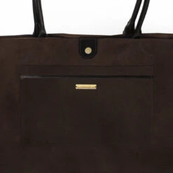 EVA - Cafe Regina Romero Accesorio Bolso Para Dama En Piel 9 EVA - Cafe Regina Romero Accesorio Bolso Para Dama En Piel -Reginaromero Tienda de ventas Regina Romero bolso tote bag Eva ante cafe 6