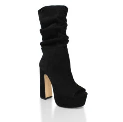 ANDER 135 - Ante Negro Regina Romero Zapato Bota Botin Plataforma Tacon Alto Para Dama En Piel 13 ANDER 135 - Ante Negro Regina Romero Zapato Bota Botin Plataforma Tacon Alto Para Dama En Piel -Reginaromero Tienda de ventas Regina Romero bota botin Ander ante negro piel 3