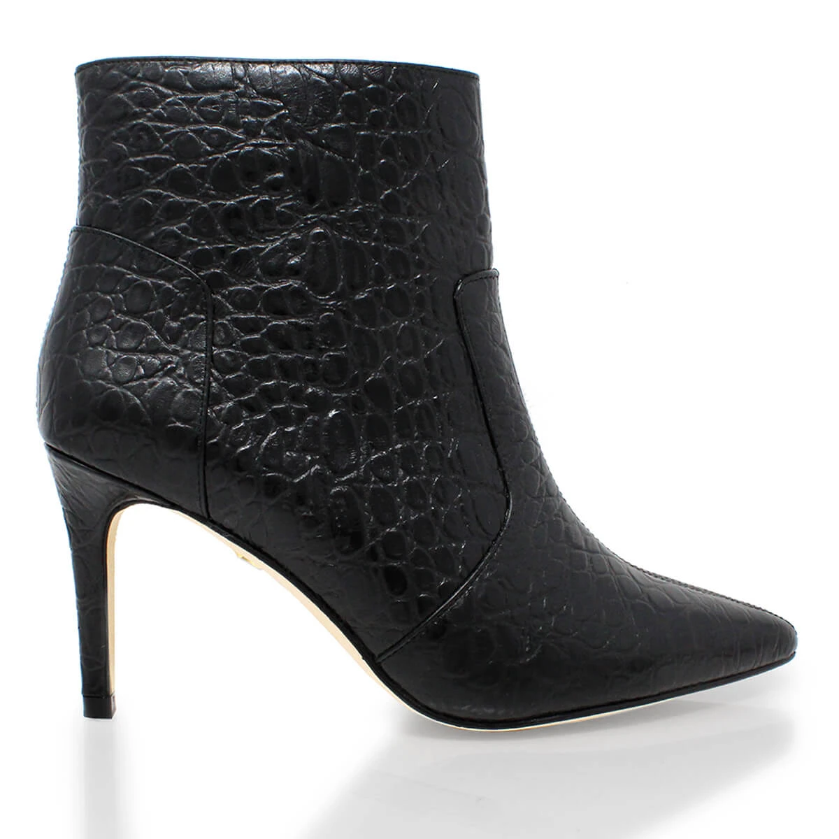 ANTONIA 75 - Negro Regina Romero Zapato Bota Botin Tacon Alto Para Dama En Piel 1 ANTONIA 75 - Negro Regina Romero Zapato Bota Botin Tacon Alto Para Dama En Piel