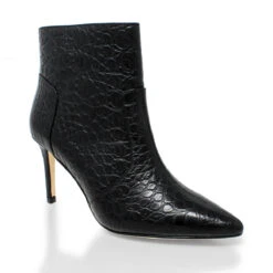 ANTONIA 75 - Negro Regina Romero Zapato Bota Botin Tacon Alto Para Dama En Piel 13 ANTONIA 75 - Negro Regina Romero Zapato Bota Botin Tacon Alto Para Dama En Piel -Reginaromero Tienda de ventas Regina Romero bota botin Antonia croco negro piel 3