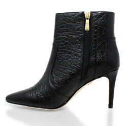 ANTONIA 75 - Negro Regina Romero Zapato Bota Botin Tacon Alto Para Dama En Piel 14 ANTONIA 75 - Negro Regina Romero Zapato Bota Botin Tacon Alto Para Dama En Piel -Reginaromero Tienda de ventas Regina Romero bota botin Antonia croco negro piel 4