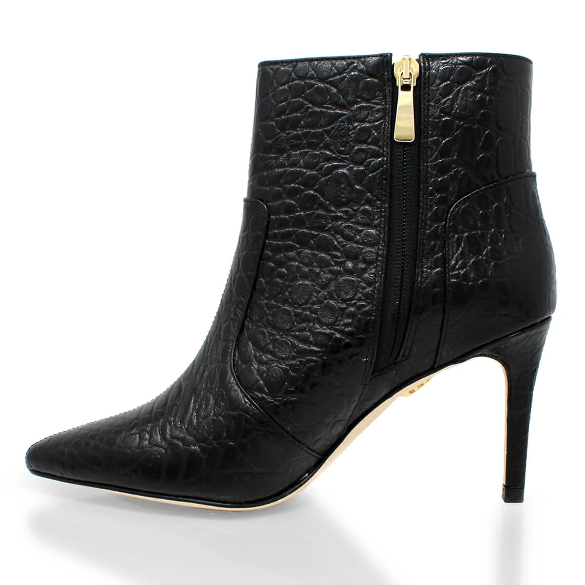 ANTONIA 75 - Negro Regina Romero Zapato Bota Botin Tacon Alto Para Dama En Piel 6 ANTONIA 75 - Negro Regina Romero Zapato Bota Botin Tacon Alto Para Dama En Piel - Imagen 6