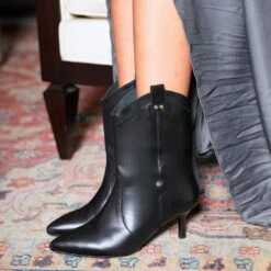 ARANTZA 60 - Negro Regina Romero Zapato Bota Botin Para Dama En Piel 10 ARANTZA 60 - Negro Regina Romero Zapato Bota Botin Para Dama En Piel -Reginaromero Tienda de ventas Regina Romero bota botin Arantza negro piel 06