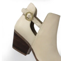 BLAKE 60 - Arena Regina Romero Zapato Bota Botin Tacon Bajo Para Dama En Piel -Reginaromero Tienda de ventas Regina Romero bota botin Blake latte piel 5