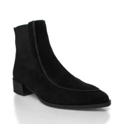 HARRY 40 - Negro Regina Romero Zapato Bota Botin Tacon Alto Para Dama En Piel 9 HARRY 40 - Negro Regina Romero Zapato Bota Botin Tacon Alto Para Dama En Piel -Reginaromero Tienda de ventas Regina Romero bota botin Harry ante negro 3