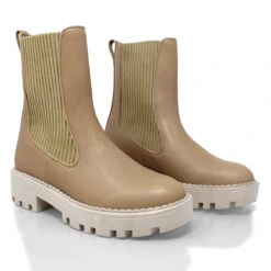 HERA - Beige Regina Romero Zapato Bota Botin Para Dama En Piel -Reginaromero Tienda de ventas Regina Romero bota botin Hera piel 2 a6779e75 4e26 41db bd6d 048def432e9f