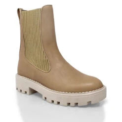 HERA - Beige Regina Romero Zapato Bota Botin Para Dama En Piel -Reginaromero Tienda de ventas Regina Romero bota botin Hera piel 3 5f6cacae b5ea 40c5 881f 93cba341a5b6