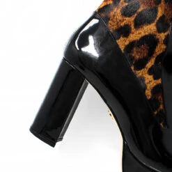 MARILINA 95 - Negro Y Cafe Regina Romero Zapato Bota Botin Plataforma Tacon Alto Para Dama En Piel 20 MARILINA 95 - Negro Y Cafe Regina Romero Zapato Bota Botin Plataforma Tacon Alto Para Dama En Piel -Reginaromero Tienda de ventas Regina Romero bota botin Marilina cafe negro piel 5