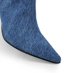 MITZY 75 - Denim Regina Romero Zapato Bota Larga Tacon Alto Para Dama -Reginaromero Tienda de ventas Regina Romero bota botin Mitzy mezclilla 6 f2d06c98 2b12 4373 821a 629d2c9d6e72