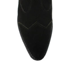 BAILEY 60 - Gamuza Negro Regina Romero Zapato Bota Botin Tacon Bajo Para Dama En Piel -Reginaromero Tienda de ventas Regina Romero bota botin tacon bajo Bailey 60 negro piel 5 26ec656a aaba 4792 b6b7 f5f14586cf79