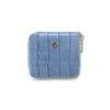 ATENEA - Azul Pastel Regina Romero Accesorio Monedero Para Dama En Piel