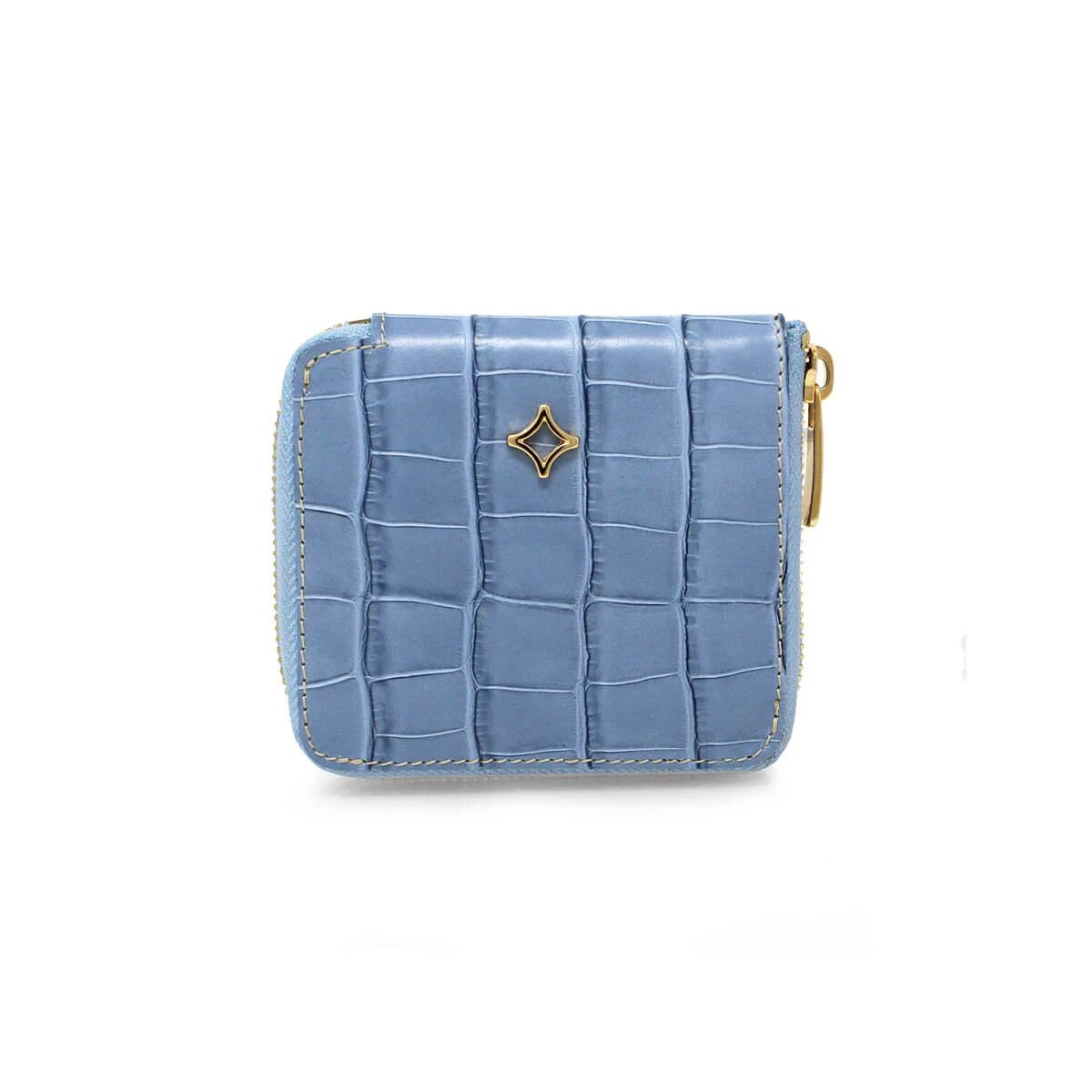ATENEA - Azul Pastel Regina Romero Accesorio Monedero Para Dama En Piel 1 ATENEA - Azul Pastel Regina Romero Accesorio Monedero Para Dama En Piel