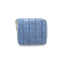 ATENEA - Azul Pastel Regina Romero Accesorio Monedero Para Dama En Piel 9 ATENEA - Azul Pastel Regina Romero Accesorio Monedero Para Dama En Piel -Reginaromero Tienda de ventas Regina Romero cartera Atenea azul claro piel 3