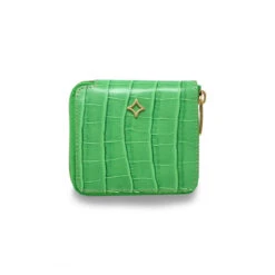 ATENEA - Verde Pastel Regina Romero Accesorio Monedero Para Dama En Piel
