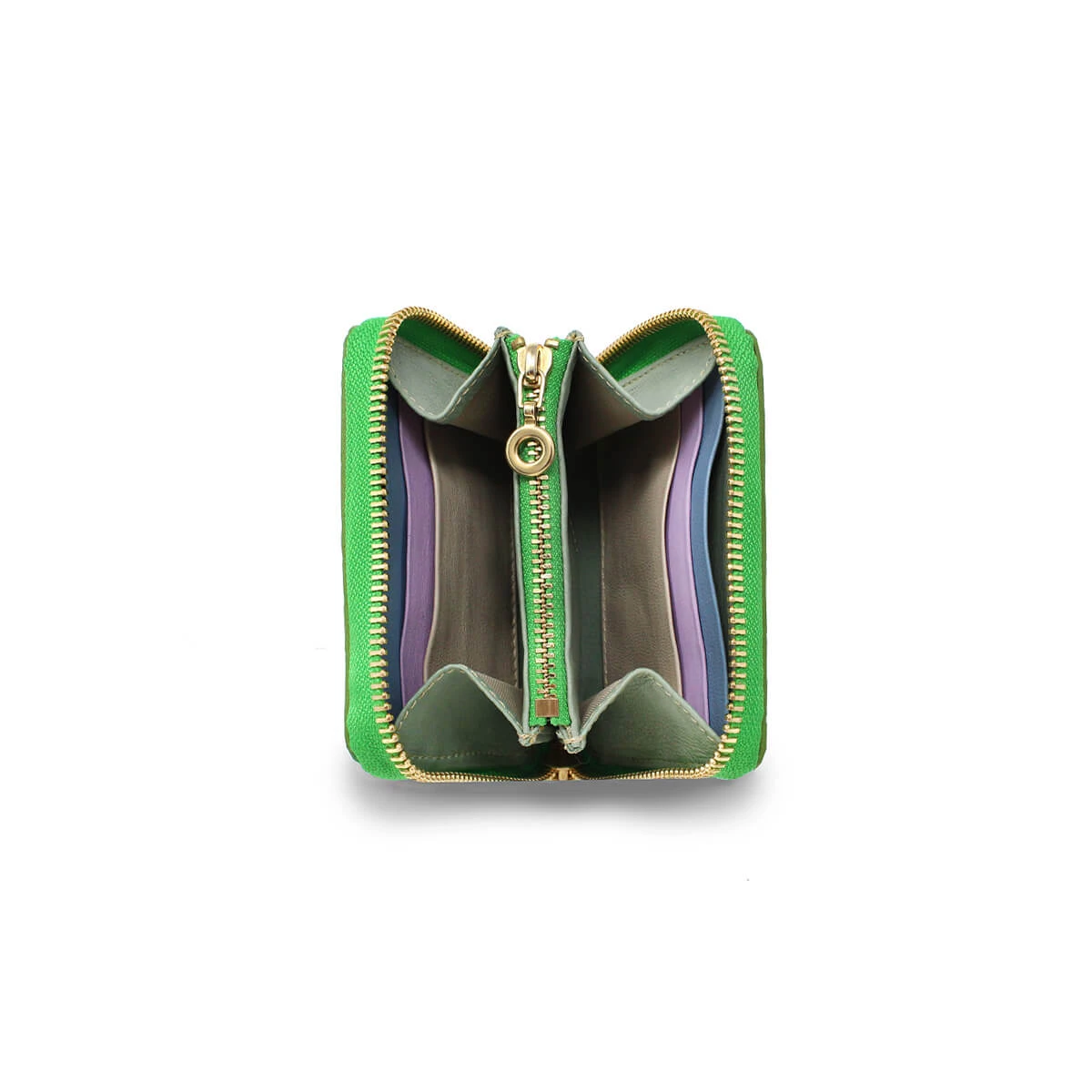 ATENEA - Verde Pastel Regina Romero Accesorio Monedero Para Dama En Piel 5 ATENEA - Verde Pastel Regina Romero Accesorio Monedero Para Dama En Piel - Imagen 5