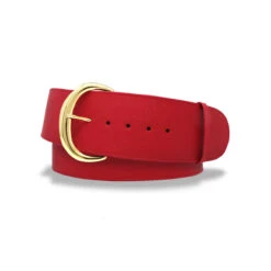 SOL - Rojo Regina Romero Accesorio Cinturon Para Dama En Piel
