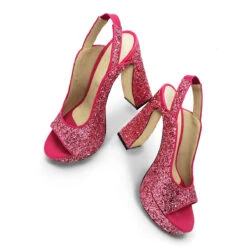 CHERYL 125 - Glitter Rosa Regina Romero Zapato Sandalia Plataforma Tacon Alto Para Dama En Piel 19 CHERYL 125 - Glitter Rosa Regina Romero Zapato Sandalia Plataforma Tacon Alto Para Dama En Piel -Reginaromero Tienda de ventas Regina Romero sandalia plataforma Cheryl rosa glitter 7