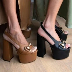 ERIN 150 - Negro Regina Romero Zapato Sandalia Plataforma Tacon Alto Para Dama En Piel -Reginaromero Tienda de ventas Regina Romero sandalia plataforma Erin negro piel 9