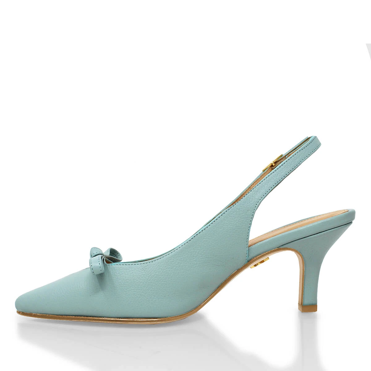 ANAHI 60 - Aqua Regina Romero Zapato Sandalia Zapatilla Tacon Bajo Para Dama En Piel 7 ANAHI 60 - Aqua Regina Romero Zapato Sandalia Zapatilla Tacon Bajo Para Dama En Piel - Imagen 7