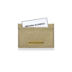 BLISS - Oro Regina Romero Accesorio Tarjetero Para Dama En Piel 6 BLISS - Oro Regina Romero Accesorio Tarjetero Para Dama En Piel -Reginaromero Tienda de ventas Regina Romero tarjetero Bliss oro piel 3