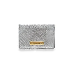 BLISS - Plata Regina Romero Accesorio Tarjetero Para Dama En Piel