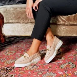 JUDY FLOW - Palo De Rosa Regina Romero Zapato Tenis Urbano Sport Para Dama En Piel -Reginaromero Tienda de ventas Regina Romero tenis urbano Judy flow ante rosa 08