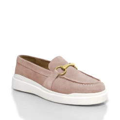 JUDY FLOW - Palo De Rosa Regina Romero Zapato Tenis Urbano Sport Para Dama En Piel -Reginaromero Tienda de ventas Regina Romero tenis urbano Judy flow ante rosa 3