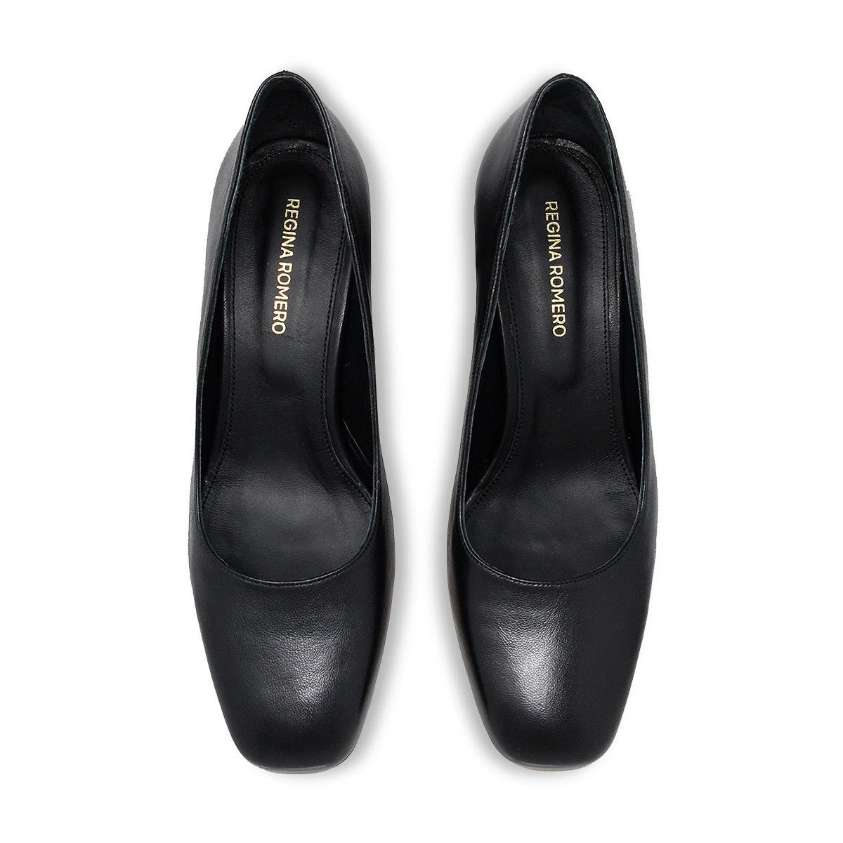 FIBI 40 - Negro Regina Romero Zapato Zapatilla Tacon Bajo Para Dama En Piel 8 FIBI 40 - Negro Regina Romero Zapato Zapatilla Tacon Bajo Para Dama En Piel - Imagen 8