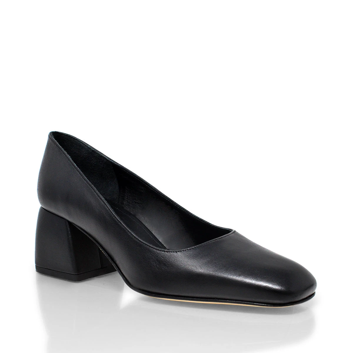 FIBI 40 - Negro Regina Romero Zapato Zapatilla Tacon Bajo Para Dama En Piel 6 FIBI 40 - Negro Regina Romero Zapato Zapatilla Tacon Bajo Para Dama En Piel - Imagen 6