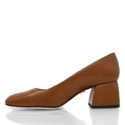 FIBI 40 - Miel Regina Romero Zapato Zapatilla Tacon Bajo Para Dama En Piel -Reginaromero Tienda de ventas Regina Romero zapatilla Fibi tan piel 4